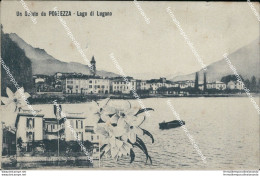 Bs401 Cartolina Un Saluto Da Porlezza Lago Di Lugano Provincia Di Como Lombardia - Como