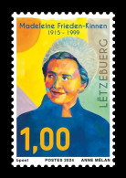 Luxembourg 2024 Mih. 2360 First Female Minister To Serve In A Luxembourg Government Madeleine Frieden-Kinnen MNH ** - Nuevos