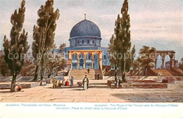 73804762 Jerusalem Yerushalayim Tempelplatz Mit Omar Moschee Jerusalem Yerushala - Israël