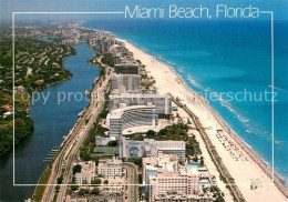 73705134 Miami_Beach Aerial View Collins Avenue - Autres & Non Classés