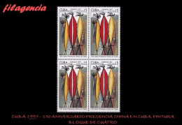 CUBA. BLOQUES DE CUATRO. 1997-12 SESQUICENTENARIO DE LA INMIGRACIÓN CHINA EN CUBA - Nuevos