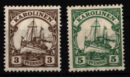 Deutsche Kolonien Karolinen 21, A 21 Postfrisch #NA724 - Caroline Islands
