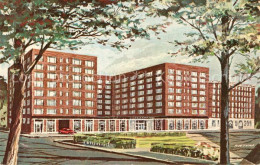 73335381 Washington DC Windsor Park Hotel Illustration Kuenstlerkarte  - Washington DC