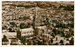 73334232 Salisbury Wiltshire Cathedral Air View  - Andere & Zonder Classificatie