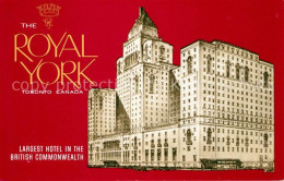 73333565 Toronto Canada New Royal York Hotel Illustration Toronto Canada - Ohne Zuordnung