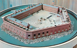 73331435 Charleston_South_Carolina Fort Sumter National Monument Scale Model In  - Other & Unclassified