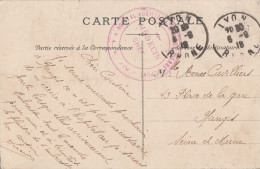 RHONE CP 1918 LYON HOPITAL AUXILIAIRE N°6  RUE PIERRE DUPONT - WW I