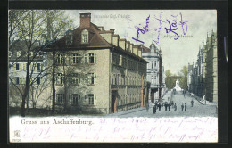 AK Aschaffenburg, Institut Der Engl. Fräulein An Der Luitpoldstrasse  - Aschaffenburg