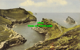 R601635 Cliffs And Rocks. Boscastle. Collo Colour. Valentines - Wereld