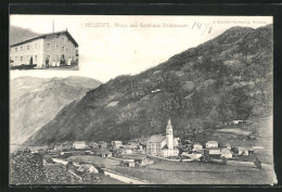 AK Neustift, Gasthaus Volderauer, Panoramablick Auf Das Dorf  - Otros & Sin Clasificación