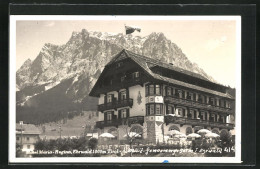 AK Ehrwald, Hotel Maria-Regina Gegen Das Gebirge  - Otros & Sin Clasificación