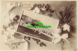 R601988 A Birthday Greeting. Grand Parade. Eastbourne. J. W. S. 3558. 1910. J. W - Wereld