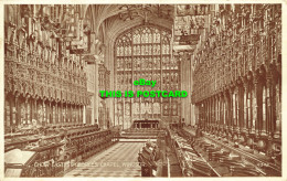 R602033 Choir East. St. Georges Chapel. Windsor. 4342. Phototype. Valentines. 19 - World