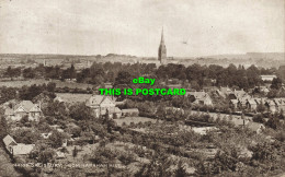 R602036 44398. Salisbury From Harnham Hill. Sepiatone Series. Photochrom. 1922 - World