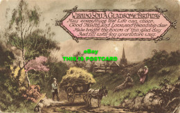 R601724 Wishing You A Gladsome Birthday. May Everything That Life Can Cheer. Ser - Mundo