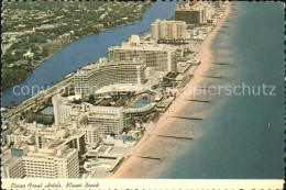71939373 Miami_Beach Ocean Front Hotels Fliegeraufnahme - Altri & Non Classificati