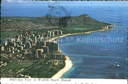 71935207 Waikiki Fliegeraufnahme Waikiki Beach - Other & Unclassified