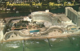 71925835 Miami_Beach Fontainebleau Hotel Fliegeraufnahme - Altri & Non Classificati