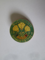 Insigne Roumanie:Le Parti FDSN 1 An 1992-1993,diametre=25 Mm/Romanian Badge:The FDSN Party 1 Year 1992-93,diameter=25 Mm - Associazioni