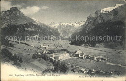 12044455 Engelberg OW Panorama Mit Titlis Spannoerter Und Hahnen Urner Alpen Eng - Autres & Non Classés