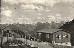 12043565 Glaubenberg Barackenlager Soldatenstube Alpenpanorama Glaubenberg - Altri & Non Classificati