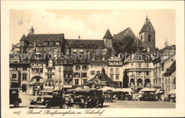 12042455 Basel BS Barfuesserplatz Mit Lohnhof Basel BS - Altri & Non Classificati