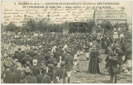 41 SALBRIS. Messe Militaire Concours De Gymnastique En 1914 - Salbris