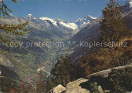 12038295 Loetschental Anengrat Loetschenluecke Sattelhorn Schinhorn Kippel - Autres & Non Classés