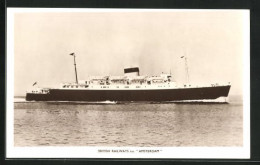 AK Passagierschiff British Railways S.S. Amsterdam  - Dampfer