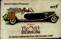 TELCARTE ETRANGERE..special Edition  Phonecard..LES 101 DALMATIENS...1996 - Disney