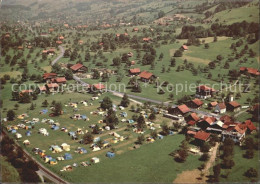 12031805 Ewil Sachseln Camping Am Sarnersee Fliegeraufnahme Ewil Sachseln - Autres & Non Classés