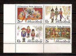 RUSSIA 1992●Ballet●Mi 269-72Zd MNH - Ungebraucht