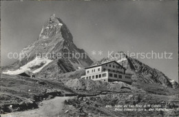 12019765 Zermatt VS Hotel Lac Noir Cervin Schwarzsee Matterhorn Walliser Alpen  - Autres & Non Classés