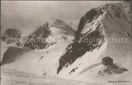 12018675 Saas-Fee Cabane Britannia Berghuette Walliser Alpen Saas-Fee - Autres & Non Classés