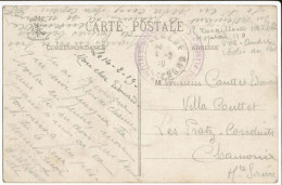 HOPITAL COTES DU NORD CP 1919 HOPITAL COMP N°110 VAL ANDRE PLENEUF VOIR LES SCANS - WW I