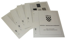 Lindner-T Kroatien Zwangszuschlagsmarken 1991-2008 Vordrucke 168ZA Neuware ( - Pre-printed Pages