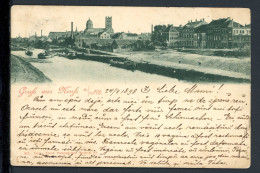 AK Neuss 1898 Erftkanal (PK0310 - Other & Unclassified