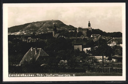 AK Sondershausen / Thüringen, Teilansicht Mit Blick Zum Frauenberg  - Sondershausen