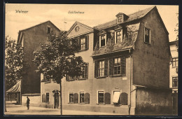 AK Weimar / Thür., Vorderansicht Des Schillerhauses  - Weimar