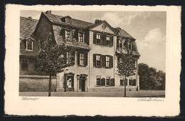 AK Weimar / Thür., Das Schillerhaus  - Weimar