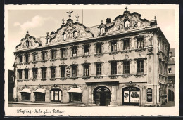 AK Würzburg, Haus Zum Falken Mit Bank  - Würzburg