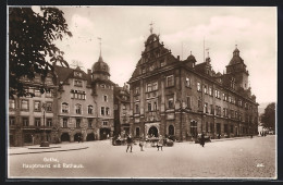 AK Gotha, Hauptmarkt Mit Rathaus  - Gotha