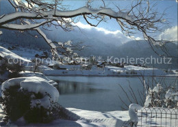 12001335 Lungern Am See Winterpanorama Lungern - Autres & Non Classés