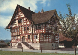 11995515 Oberaach Thurgauer Riegelhaus Restaurant Goldener Loewe Oberaach - Andere & Zonder Classificatie