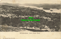 R601909 Windermere From Orrest Head. Wrench Series No. 1013. 1905 - Monde