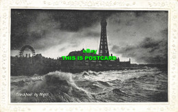 R602240 Blackpool By Night. Advance Series. No. 534. 1918 - Monde