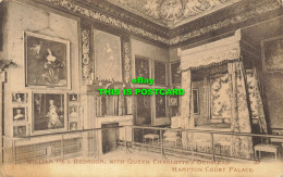 R602496 William 111. S. Bedroom With Queen Charlottes Bedstead. Hampton Court Pa - Monde