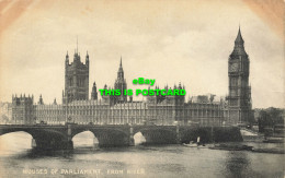 R601919 Houses Of Parliament From River. Westminster Bridge. London Stereoscopic - Other & Unclassified
