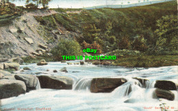 R601924 Rivelin Waterfall. Sheffield. Scott Series No. 95. Scott Russell. 1905 - Monde