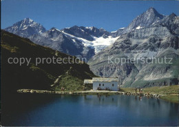 11963705 Schwarzsee Zermatt VS Kapelle Maria Zum Schnee Dent Blanche Obergabelho - Otros & Sin Clasificación